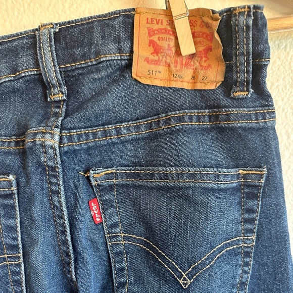 Levi's Blue Slim Jeans Classic Style - Picture 4 of 5